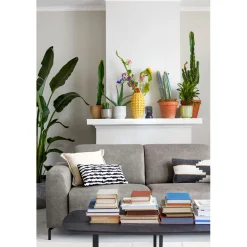 Profijt Meubel 2,5 zitsbank Aveiro grijs premium comfort