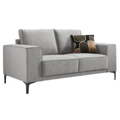 Profijt Meubel 2 zitsbank Calira grijs basic comfort