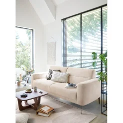 Profijt Meubel 2 zitsbank Heria beige premium comfort
