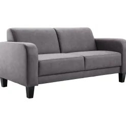 Profijt Meubel 2,5 zitsbank Mills grijs basic comfort