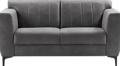 Profijt Meubel 2 zitsbank Ridgway antraciet premium comfort