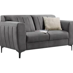 Profijt Meubel 2 zitsbank Ridgway antraciet basic comfort