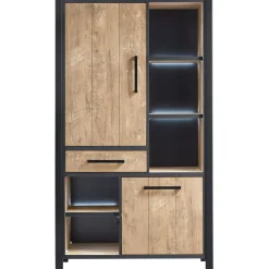 Profijt Meubel Barkast Mendiga 189x107x50 cm met verlichting