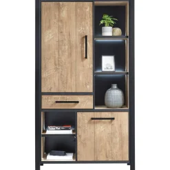 Profijt Meubel Barkast Mendiga 189x107x50 cm met verlichting