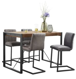 Profijt Meubel Bartafel Newhaven mangohout 140x80 cm rechthoekig
