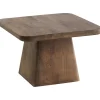 Profijt Meubel Bijzettafel Baru mangohout 60 cm vierkant