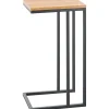 Profijt Meubel Bijzettafel Budrio bruin 31x41 cm rechthoekig