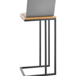 Profijt Meubel Bijzettafel Budrio bruin 31x41 cm rechthoekig