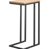 Profijt Meubel Bijzettafel Budrio lichtbruin 31x41 cm rechthoekig