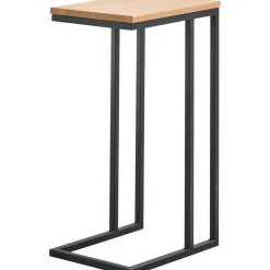 Profijt Meubel Bijzettafel Budrio lichtbruin 31x41 cm rechthoekig