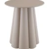 Profijt Meubel Bijzettafel Easdale 43x49 cm rond beige