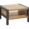Profijt Meubel Bijzettafel Mantera mango 67 cm vierkant