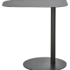Profijt Meubel Bijzettafel Meri zwart 50 cm organisch
