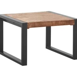 Profijt Meubel Bijzettafel Newhaven mangohout 60 cm vierkant