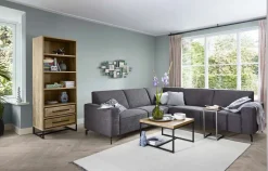 Profijt Meubel Bijzettafelset Northwood mangohout 27 en 28 cm rechthoekig