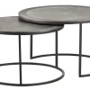 Profijt Meubel Bijzettafelset Salento silver antique
