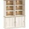 Profijt Meubel Boekenkast Eldora 210x143x50 cm 2 schuifdeuren