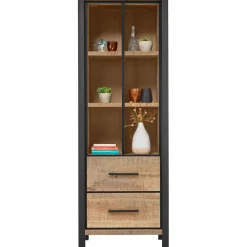 Profijt Meubel Boekenkast Mantera lichtbruin 200x70x48 cm