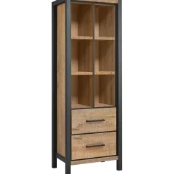 Profijt Meubel Boekenkast Mantera lichtbruin 200x70x48 cm