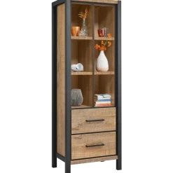 Profijt Meubel Boekenkast Mantera lichtbruin 200x70x48 cm