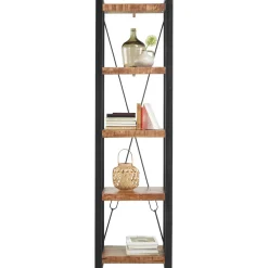 Profijt Meubel Boekenkast Newhaven mangohout 200x55x40 cm