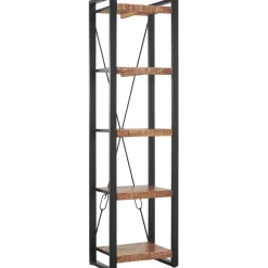 Profijt Meubel Boekenkast Newhaven mangohout 200x55x40 cm