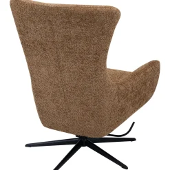 Profijt Meubel Draaifauteuil Alora bouclé bruin