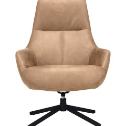 Profijt Meubel Draaifauteuil Kenmare microleder lichtbruin