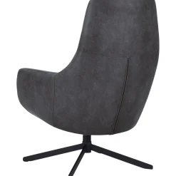 Profijt Meubel Draaifauteuil Kenmare microleder donkergrijs