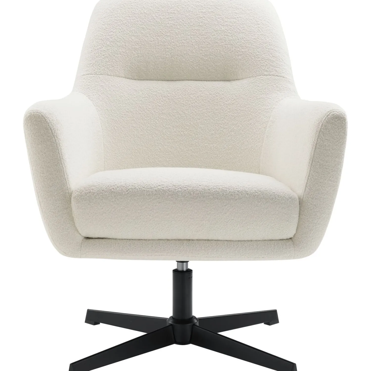 Profijt Meubel Draaifauteuil Tarkio bouclé wit