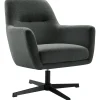 Profijt Meubel Draaifauteuil Tarkio bouclé donkergrijs