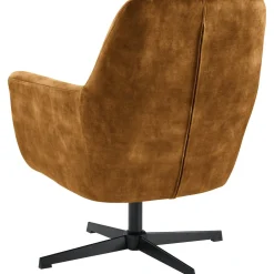 Profijt Meubel Draaifauteuil Tarkio velvet cognac