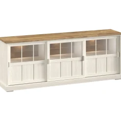 Profijt Meubel Dressoir Eldora 233 cmmet 3 schuifdeuren en verlichting