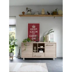 Profijt Meubel Dressoir Gradoly 90x180x45 cm grijs