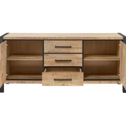 Profijt Meubel Dressoir Mantera 80x180x48 cm lichtbruin