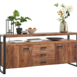 Profijt Meubel Dressoir Newhaven mangohout 80x180x43 cm