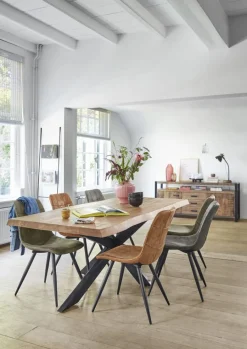 Profijt Meubel Dressoir Newhaven mangohout 80x180x43 cm