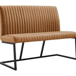 Profijt Meubel Eetkamerbank Pareda 130 cm cognac