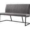 Profijt Meubel Eetkamerbank Pareda 160 cm grijs