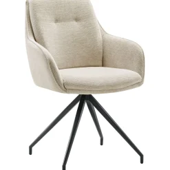 Profijt Meubel Eetkamerstoel Fendam draaibaar beige
