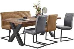 Profijt Meubel Eetkamerstoel met armleuning Pareda cognac
