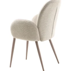 Profijt Meubel Eetkamerstoel Ranlo met armleuning beige