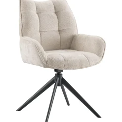 Profijt Meubel Eetkamerstoel Rindo draaibaar beige