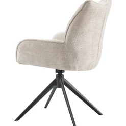 Profijt Meubel Eetkamerstoel Rindo draaibaar beige