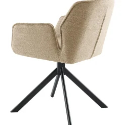 Profijt Meubel Eetkamerstoel Wadlo draaibaar beige