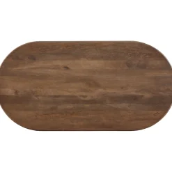 Profijt Meubel Eettafel Aseri mangohout 200x100 cm Deens ovaal