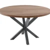 Profijt Meubel Eettafel Caltana 130 cm donkerbruin rond