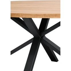 Profijt Meubel Eettafel Caltana 170x105 cm lichtbruin ovaal