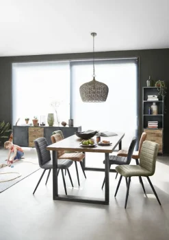 Profijt Meubel Eettafel Indusy-Calde mangohout 220x100 cm rechthoekig