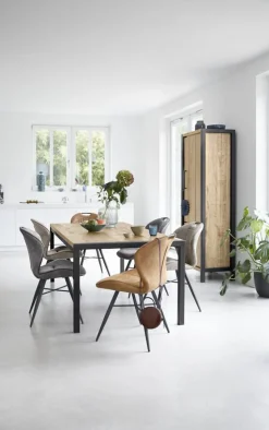 Profijt Meubel Eettafel Mantera 220x100 cm rechthoekig lichtbruin